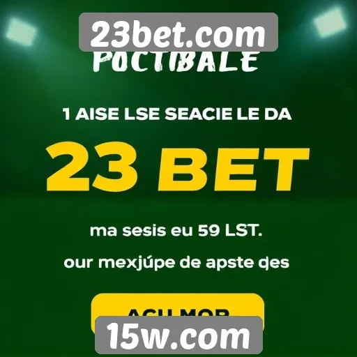 Ofertas e bônus disponíveis no site 23bet.com